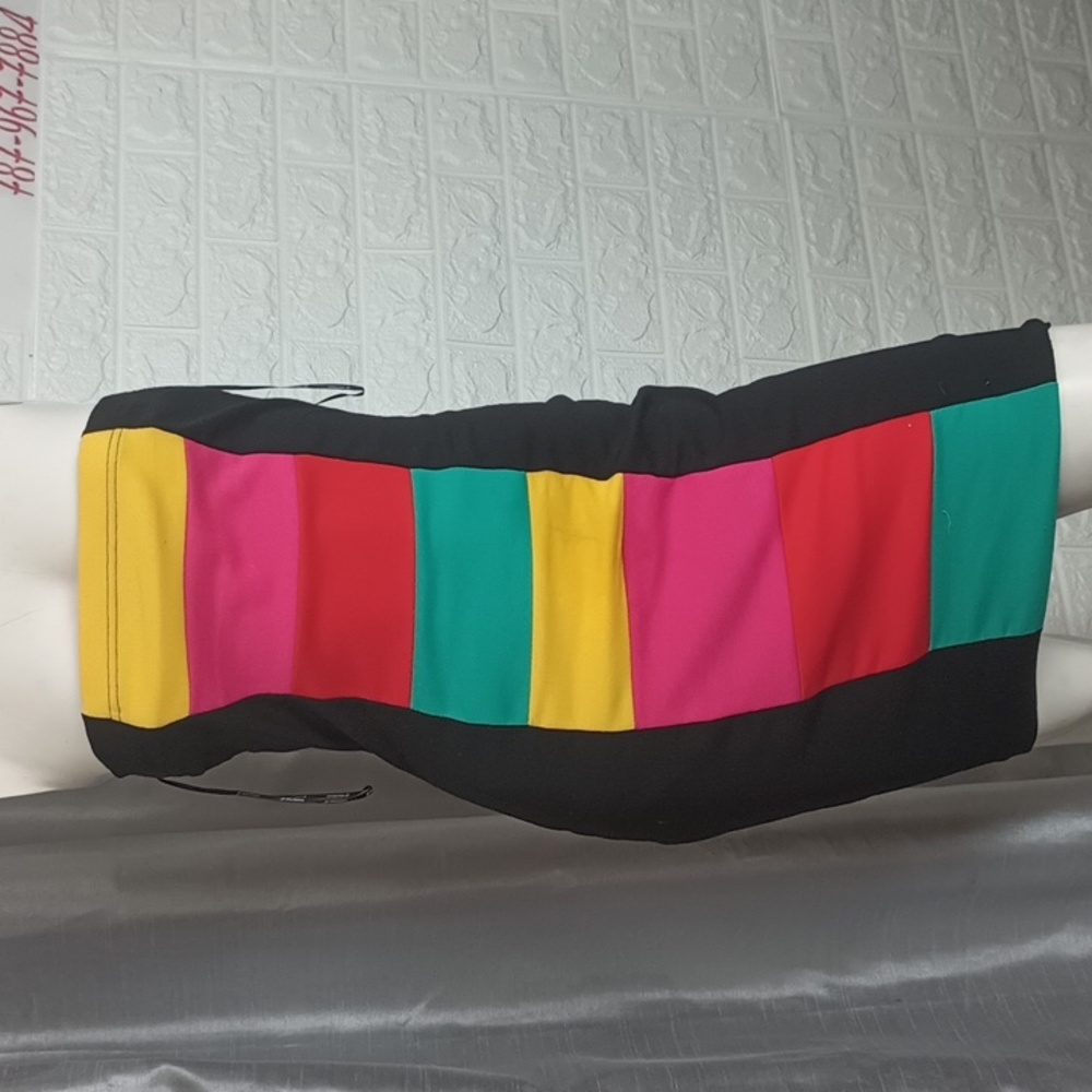 Connection 18 Strapple Multicolor Dress size M - Picture 7 of 11